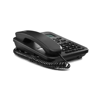 Motorola CT202 Telefone analógico com identificação de chamadas preto