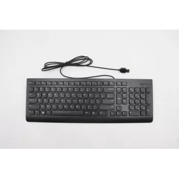 Lenovo Teclado USB Calliope Universal QWERTY Inglês Preto