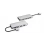 eSTUFF ES623010 Hub de Interfaces USB 3.2 Gen 1 (3.1 Gen 1) Type-C 5000 Mbit/s Alumínio