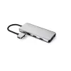 eSTUFF ES623010 Hub de Interfaces USB 3.2 Gen 1 (3.1 Gen 1) Type-C 5000 Mbit/s Alumínio