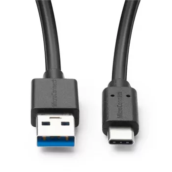 Microconnect USB3.2CA1.5 cabo USB USB 3.2 Gen 1 (3.1 Gen 1) 1,5 m USB A USB C preto