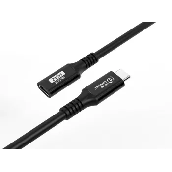 Microconnect USB3.2CC2EX Cabo USB USB4 Gen 2x2 2 m USB C preto