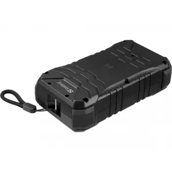 Sandberg Survivor Powerbank 27000 PD65W, 27000 mAh, Power Delivery, Quick Charge 3.0, carregamento sem fios, preto