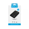 Teclado numérico com fio USB Sandberg, USB, 19, portátil/PC, 1,5 m, preto