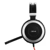 Jabra Evolve 80 MS estéreo, com fio, escritório/call center, 646 g, headset, preto