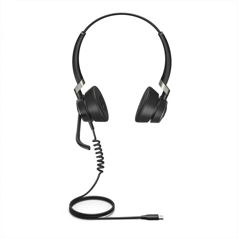 Jabra Engage 50 Stereo, com fios, escritório/call center, 20 - 20000 Hz, 96 g, headset, preto