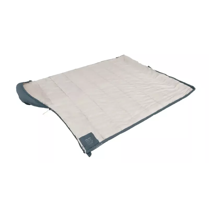 Saco de dormir Outwell 230478 semirretangular poliéster 2250×850 mm, 1,8 kg, azul