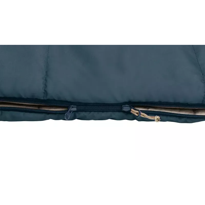 Saco de dormir Outwell 230478 semirretangular poliéster 2250×850 mm, 1,8 kg, azul