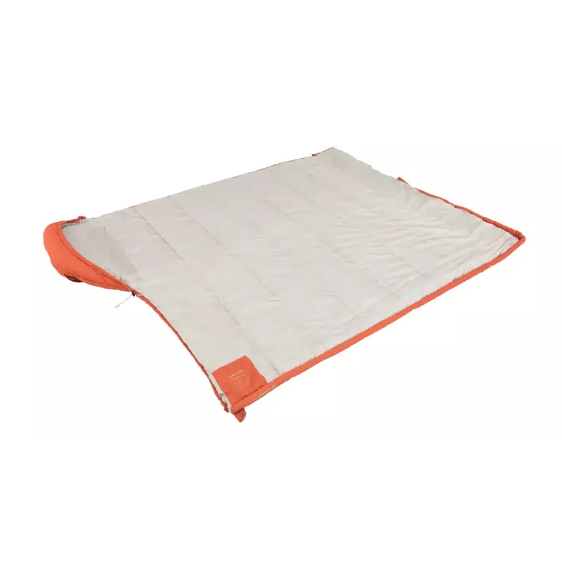 Saco de dormir Outwell 230477 adulto semirretangular poliéster 2250×850 mm 1,8 kg laranja