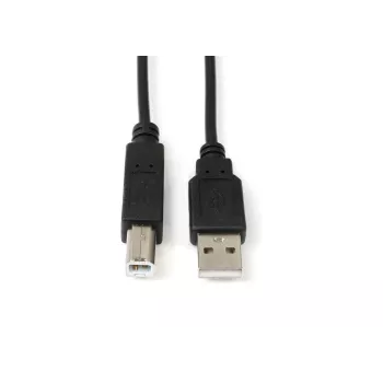 Microconnect USBAB05B cabo USB USB 2.0 0,5 m USB A USB B preto