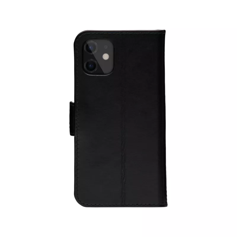 Carteira com capa dbramante1928 Copenhagen fina iPhone 12 mini preto