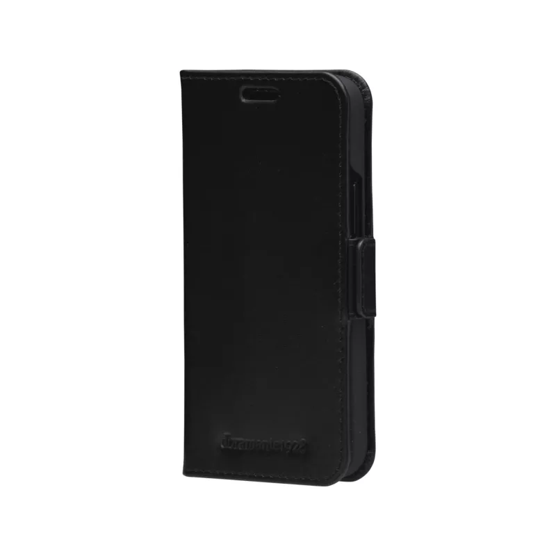 Carteira com capa dbramante1928 Copenhagen fina iPhone 12 mini preto