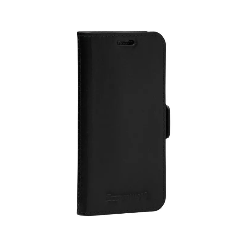 Carteira com capa dbramante1928 Copenhagen fina iPhone 12 mini preto