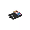 Carteira com capa dbramante1928 Lynge para iPhone 12 mini 5,4 polegadas – preto, 3 compartimentos para cartões