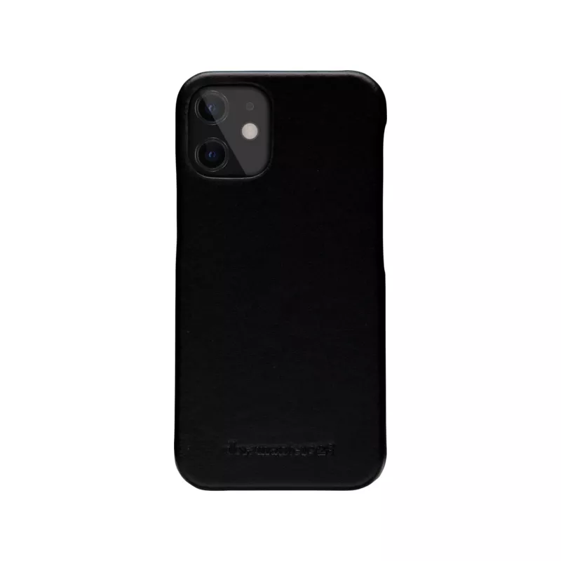 Carteira com capa dbramante1928 Lynge para iPhone 12 mini 5,4 polegadas – preto, 3 compartimentos para cartões