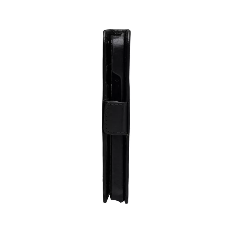 Carteira com capa dbramante1928 Lynge para iPhone 12 mini 5,4 polegadas – preto, 3 compartimentos para cartões