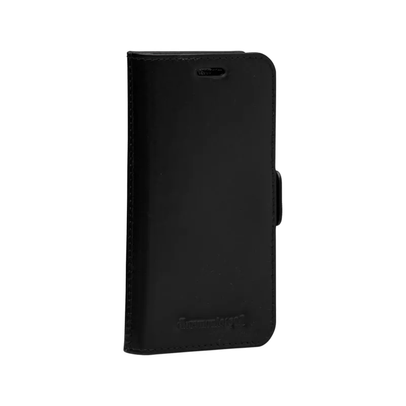 Carteira com capa dbramante1928 Lynge para iPhone 12 mini 5,4 polegadas – preto, 3 compartimentos para cartões