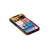 Carteira com capa dbramante1928 Lynge para iPhone 12 mini (5,4 polegadas) – tan, 3 compartimentos para cartões, suporte de mesa