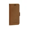 Carteira com capa dbramante1928 Lynge para iPhone 12 mini (5,4 polegadas) – tan, 3 compartimentos para cartões, suporte de mesa