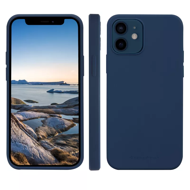 Capa de telemóvel dbramante1928 Greenland para iPhone 12 / 12 Pro — Pacific Blue, plástico reciclado, compatível com 6,1 polegadas