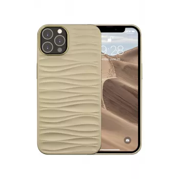 Capa de proteção dbramante1928 Dune para iPhone 14 Pro Max, areia, compatível com ecrã de 6,7 polegadas (17 cm)