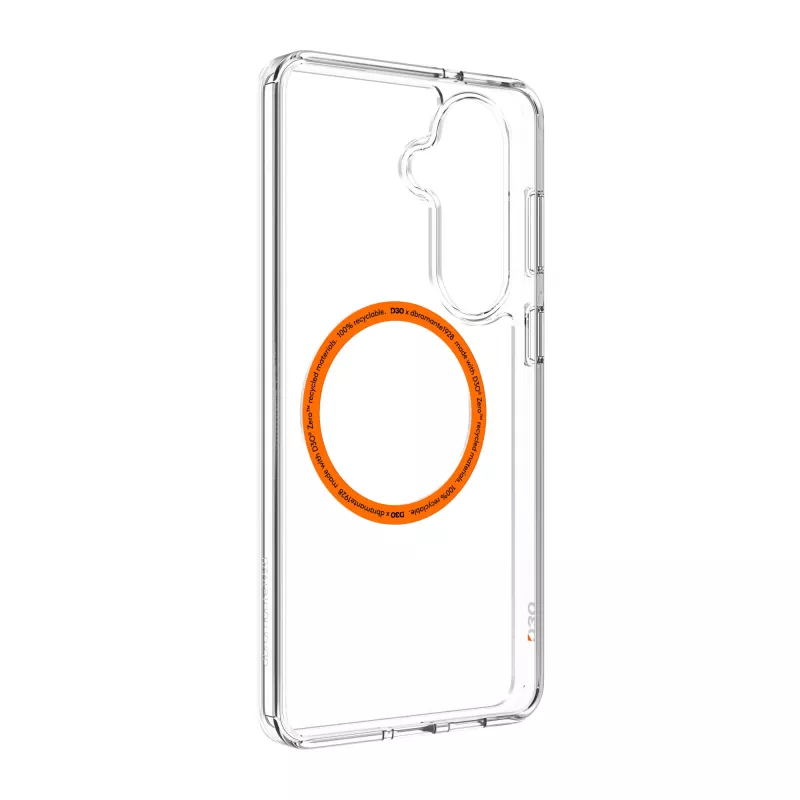 Capa para telemóvel dbramante1928 Iceland Ultra D3O MAG para Samsung Galaxy S26+ — transparente, plástico, compatível com ecrã de 6,7 polegadas