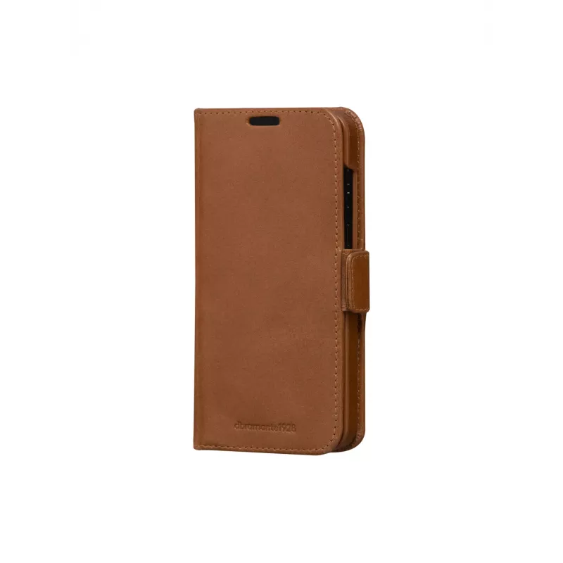 Capa com carteira dbramante1928 Galaxy S24 Tan 3 compartimentos para cartões
