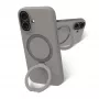 Capa para telemóvel dbramante1928 Roskilde MS Kick ICON para Apple iPhone 17, cinzento monocromático, suporte de mesa