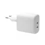 Carregador de parede dbramante re-charge Pro — 2× USB-C 25W, 110–240V, Branco