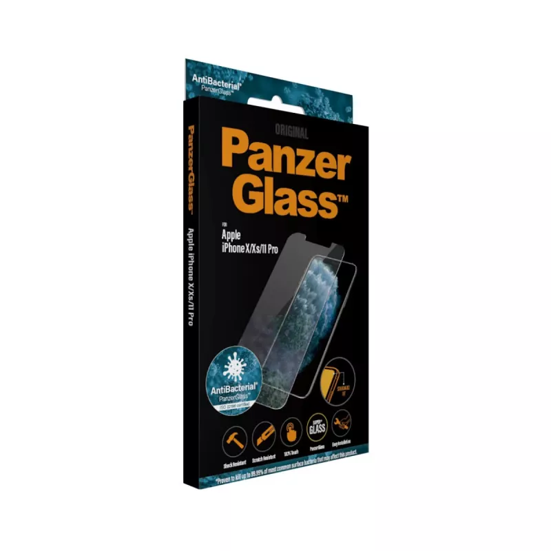 PanzerGlass® Proteção de ecrã iPhone 11 Pro | Xs | X | Standard Fit