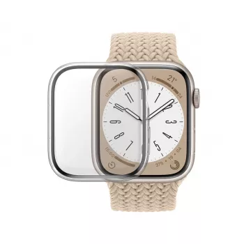 PanzerGlass Película protetora Full Body para Apple Watch Series 9/8/7 45 mm, transparente (3659)