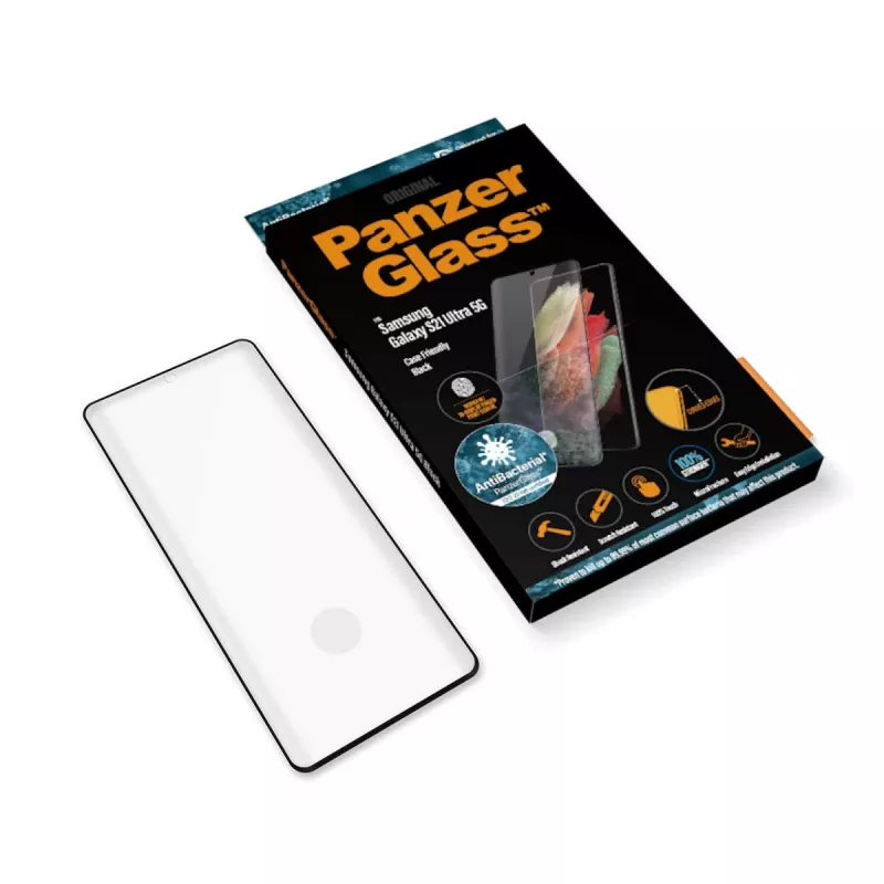 Vidro de proteção de ecrã PanzerGlass Samsung Galaxy S21 Ultra 5G