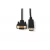 Microconnect DP-VGA-MM-300 Cabo de DisplayPort para VGA, 3 m, preto