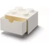 Caixa de arrumação com gaveta para secretária Room Copenhagen 40201735 branco — organizador compatível com LEGO