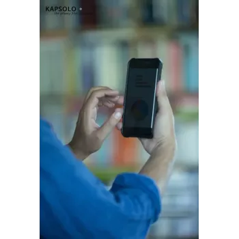Filtro de privacidade Kapsolo para iPhone 13 Pro Max — adesivo 2 vias, 6,7