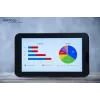 Proteção de ecrã Kapsolo para iPad Mini 6 — antimicrobiana, dureza 2H, 86% de transmissão de luz, compatível com ecrã até 20,1 cm (7,9
