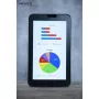Proteção de ecrã Kapsolo para iPad Mini 6 — antimicrobiana, dureza 2H, 86% de transmissão de luz, compatível com ecrã até 20,1 cm (7,9
