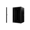 Lanview RWP20U45BL-D Armário rack 20U rack de parede preto