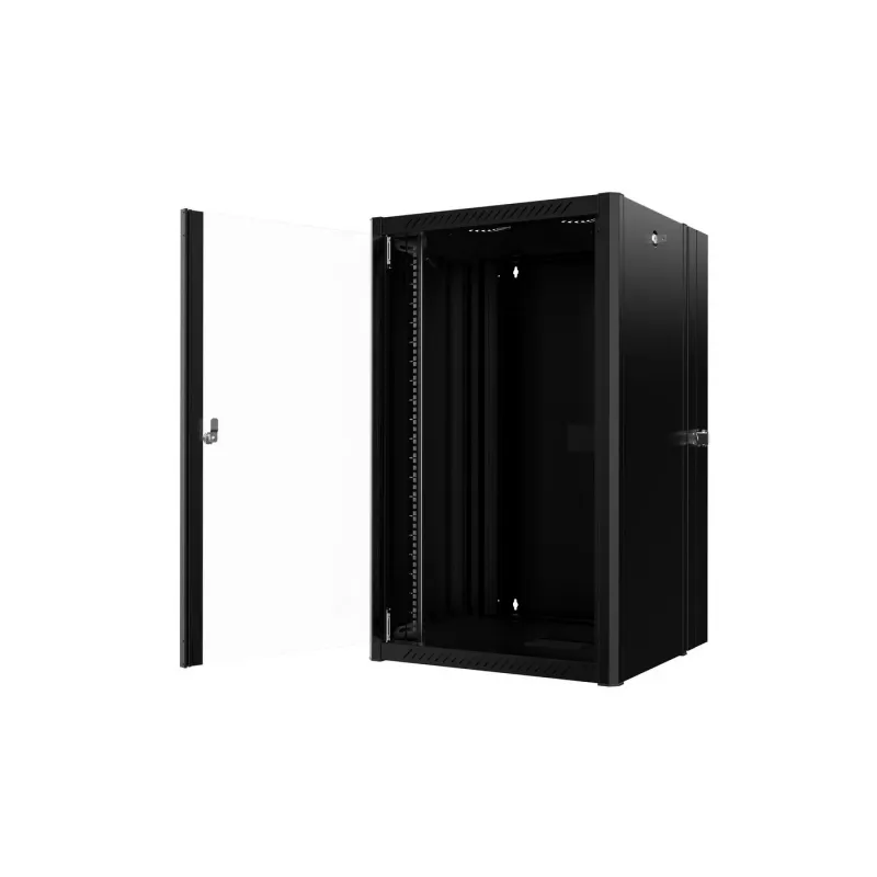 Lanview RWP20U45BL-D Armário rack 20U rack de parede preto