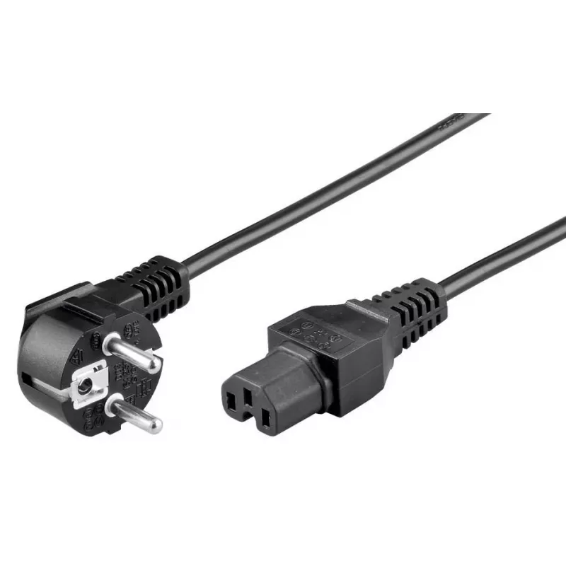 Cabo de alimentação Microconnect CEE 7/7 - C15 1m (PE01041)
