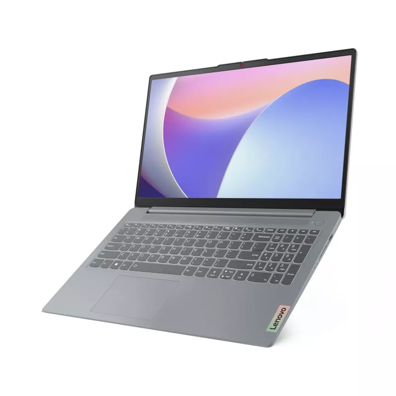 Portátil Lenovo IdeaPad Slim 3 15IAH8 — Intel Core i5-12450H, 15,6 polegadas FHD, 8 GB LPDDR5, 512 GB SSD, Wi-Fi 6, Windows 11 Home, Cinzento