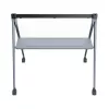 Suporte de chão Yealink MB-FS-P750T Prateado com prateleira para MeetingBoard Pro 75 polegadas