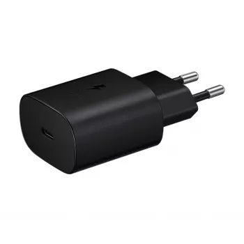 Carregador móvel Samsung EP-TA800NBEGWW para smartphone Preto AC Função de carregamento rápido Interior