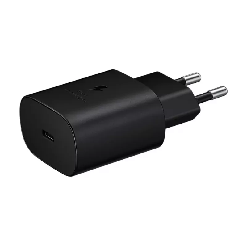 Carregador móvel Samsung EP-TA800NBEGWW para smartphone Preto AC Função de carregamento rápido Interior