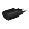 Fonte de alimentação/carregador Samsung EP-TA800NBEG Interior/exterior 25 W Preto