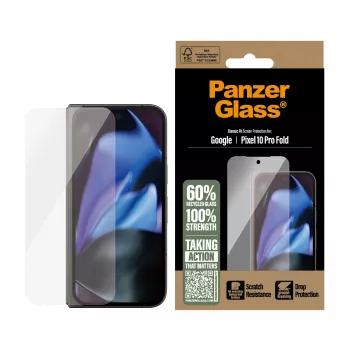 PanzerGlass ® protetor de ecrã Google Pixel 10 Pro Fold 5G | Classic Fit