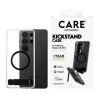 Capa PanzerGlass CARE™ Urban Explorer para Samsung Galaxy S26 Ultra — cobertura transparente com suporte preto e suporte Qi