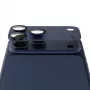Vidro protetor de câmara PanzerGlass Fender Deep Blue para iPhone 17 Pro Max, silicone, resistente a riscos e choques