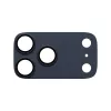 Vidro protetor de câmara PanzerGlass Fender Deep Blue para iPhone 17 Pro Max, silicone, resistente a riscos e choques