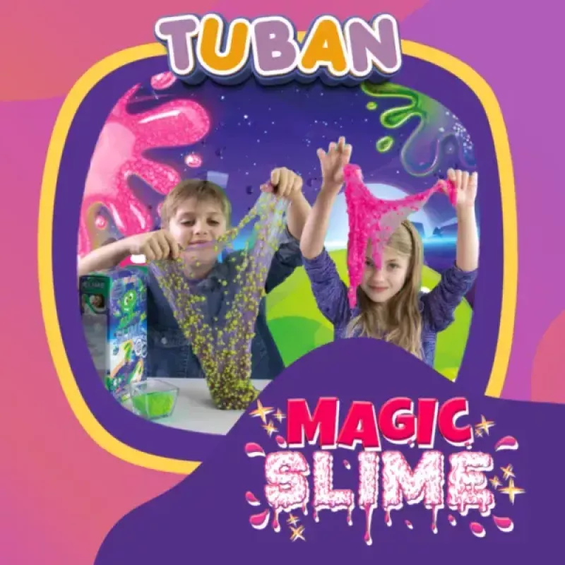 Conjunto de trabalhos manuais para crianças TUBAN DIY SLIME ALIEN XL, multicolorido, a partir dos 6 anos